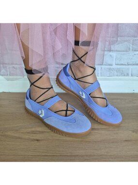 ⭐Converse Run Star Trainer Ballet Flat Sz 8 Womens Shoes Sneakers Purple A16252C